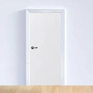 우드 현관문 시트지 밀크화이트 WBPWD5301 헤라