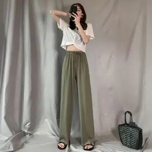 데일리 레이토 차르르 골지 와이드 팬츠 SD-250607