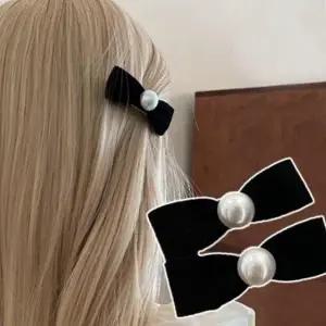 앞머리 똥머리집게핀 옆머리 데일리 미니 고정 클래식 쉬폰집게핀 사이즈 벨벳