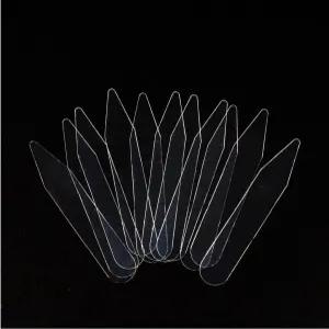 와이셔츠 카라 보강재 셔츠깃 고정 투명 스테이 10개입 세트