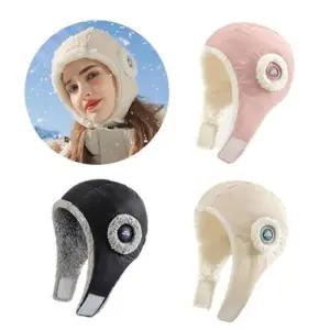 [라일리] Rly 패딩 레이업캡 윈터 방한 DMZ89 따뜻 귀달이모자 털모