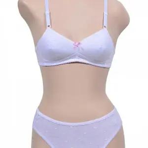 구름별 주니어 A컵 2단계 브라팬티세트 브라자 청소년