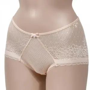 폭스 플라워 레이스 시스루 여자 미디팬티 데일리