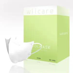 위케어 KF80 새부리형 여름용 여름 귀편한 세부리형 마스크 중형 50매 100매