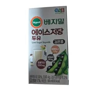 베지밀 에이스 저당두유 190ml 48팩