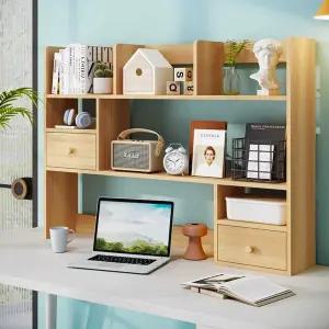 책상위책장 3단 책꽂이 2단 정리선반 정리 책장 책상 수납