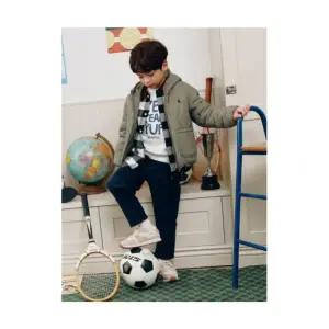 매장정품 빈폴 BEANPOLE KIDS 항아리 퀼팅 후드 패딩 점퍼 카키 (BI5938U04H) BI5938U04H 602267