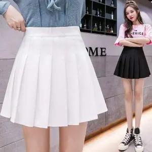 엘디아 YB85WN84 밴딩 플리츠 미니스커트 DA-0011