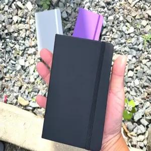 단어장 아이디어 노트 다이어리 사이즈 미니 고정밴드 수첩 줄 A6