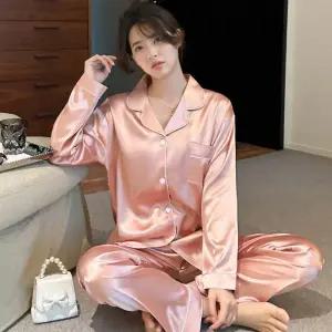 온모어 여자잠옷 여성 실크 세트 파자마 파티 홈웨어 봄옷 웨어 예쁜 실내복