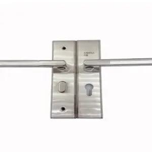 모티스락 문고리 손잡이 일체형 도어핸들 스텐 레버 잠금장치 열쇠타입 방문손잡이 방문 교체