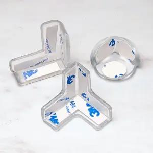 3M 투명 실리콘 모서리 보호대 안전 가드 모서리보호대 쿠션 원형 코너 책상 몰딩