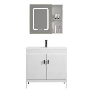 오아픽 11번가 하부장 세면기 이동식 일체형 수납장 화장실 건식 간이 세면