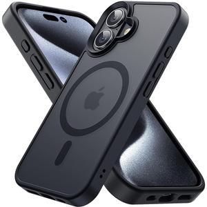 매트 블랙 케이스 맥세이프 아이폰 17 에어 16 프로 맥스 2022 8 미니 13 2020 커버 14 12 SE 폰 액세서리 11 15 플러스