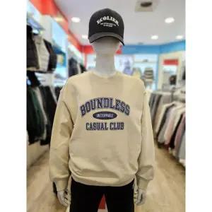 에꼴리에 세이브존03 크랙 나염 쮸리 맨투맨티셔츠 25A0403-BE