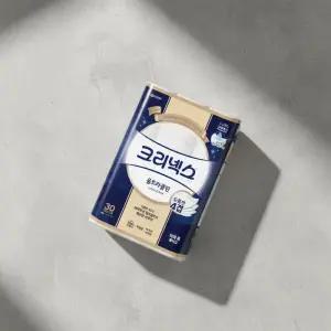 크리넥스 4겹 울트라클린 화장지 롤화장지 25롤 30롤