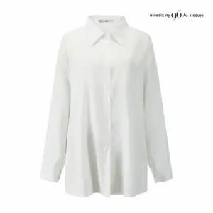 [나인식스뉴욕] 심플 루즈핏 솔리드 셔츠 (NQ2SH007M0)
