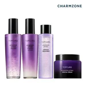 참존 탑클래스 8세대 어드밴스드 리프팅 기초세트 4종(스킨+에멀전+스페셜크림+트리트먼트)