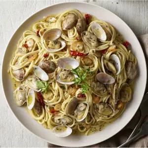 애슐리 바지락 듬뿍 봉골레 파스타 2인분 홈파티 집들이 캠핑 밀키트