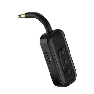 AUX to 블루투스 오디오 리시버 수신기 송신기 겸용 차량용 스피커 무선 / Bluetooth 송수신기 WISEIK012