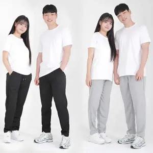 메쉬 GN602164 9부 쿨바지 남성 여성 여름바지 남자바지 작업복바지 밴딩팬츠