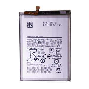 삼성 갤럭시 A21s SM-A217F / A12 SM-A125F + 도구 용 삼성 새 5000mAh 전화 배터리 용 EB-BA217ABY 배터리