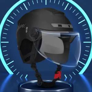 후미등 블루투스 오토바이 카메라 헬멧 일체형 사계절 페이스 헤드셋