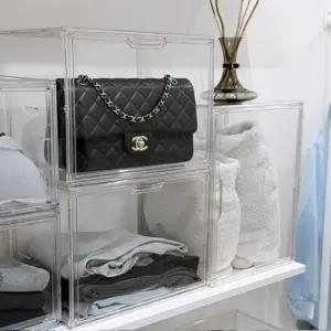 아크릴 피규어 큐브 케이스 장식장 굿즈 진열장 클리어 정리 수납 보관함 쇼 투명 다용도