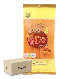 놀부명과 꿀밤맛 쫀드기 110g (1박스-25개) 쫀D기 밤맛쫀드기