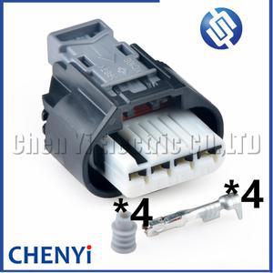 4핀 남성 또는 여성 7667 기아용 방수 현대 점화 커넥터 플러그 코일 와이어 자동차 6189