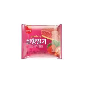 [신세계라이브쇼핑]삼립 설향딸기 꾸덕파이 10입