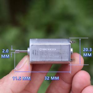 마부치 FF-180SV-3730 고속 미니 20mm 모터, 장난감 자동차, 보트 모델 면도기, 180SH DC 1.2V, 2.4V, 3V,