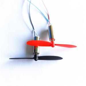 2 개/몫 3.7V 614 716 720 8520 마이크로 DIY 헬리콥터 코어리스 DC 모터 프로펠러 UAV RC 드론 그레이트