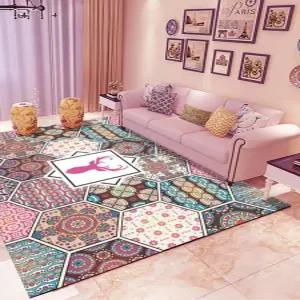 페르시안 카페트 러그 빈티지 양탄자 에스닉 모로코 보헤미안