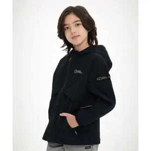 내셔널지오그래픽 KIDS K223UFT810 키즈 우븐 트레이닝 풀집업 CARBON BLACK 1504101 1714693