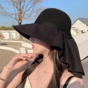 여성 버킷 햇 와이드챙 자외선 데일리 여성 벙거지 모자 여름 휴가 아웃도어 기능성 돌돌이 캐주얼 가리개