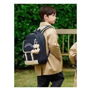 매장정품 [빈폴키즈]클래식 플랩 책가방 세트 네이비 244917