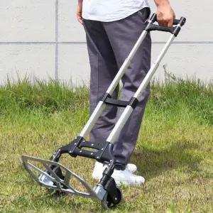 접이식 핸드 카트 경량 폴딩 휴대 접이식 카트 쇼핑 휴대용 이동식 바퀴형 운반용 캠핑용 수하물 다용도