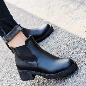 첼시 앵글 부츠 숏부츠 발목 신발 봄 Hyo7+3mMK