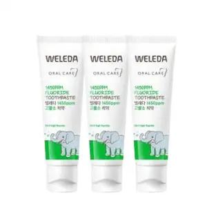 벨레다 고불소 충치예방 구취제거 불소 1450ppm 치약 50g, 3개