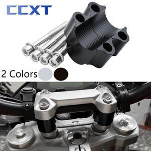 바이크 오토바이 핸들 바 라이저 마운트 클램프 28mm BWM KTM  호환  가와사키 Z125 Z300 Z650