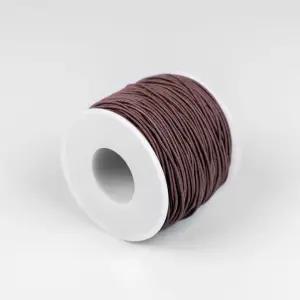 DIY 비즈 염주 팔찌 만들기 고무줄 브라운 1.0mm x 50m