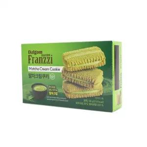 달곰프란찌) 말차 크림쿠키 58g(1 4박 12개입) 26.11.13비스켓 스킷 녹차 과자