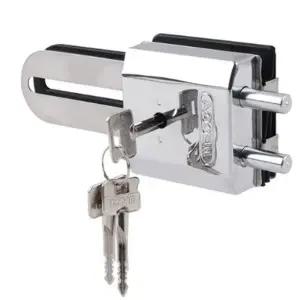 강화유리문용 외문 도어락 강화도어잠금장치 강화유리 (KYR-WFJ054L)