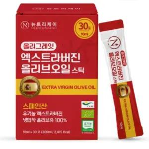 뉴트리케이 엑스트라버진 올리브오일 스틱 올리그레잇 10ml x 30포 1개