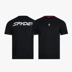 [스파이더](센텀시티점) 남성 빅 레터링 반팔 티셔츠 SOKMCNRS202MBLK
