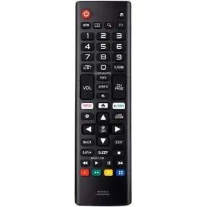 스마트 TV용 AKB75375604 LG TV 리모컨 교체 - 간편한 설정 원격 스트리밍 바로가기 4K UHD LED OLED HDTV