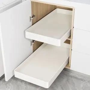 슬라이딩 주방 레일선반 하부장 씽크대