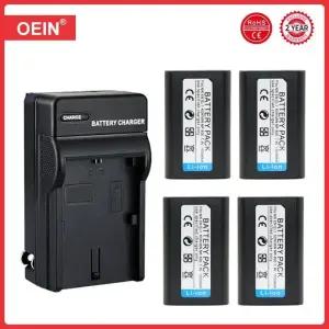 4Pcs EN-EL1 ENEL1 EN EL1 배터리 1400mAh 및 Nikon CoolPix 용 충전기 8700 500 775 880 885 990 995 Bate