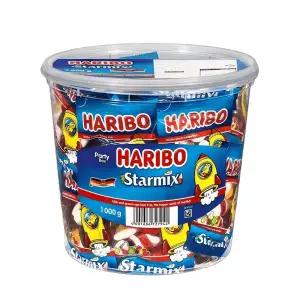 하리보 젤리 대용량 1kg 스타믹스 젤리 휴대용사이즈 미니 (25g x 40개입) 사무실간식 25g 40개